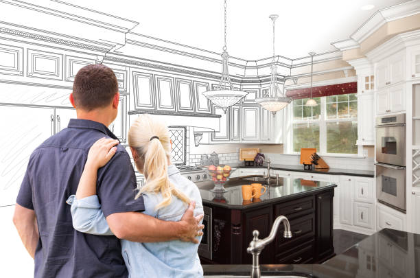 Professional Cabinet Refacing technician working in Hatboro, PA
